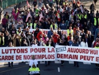 Thousands protest in France against austerity measures