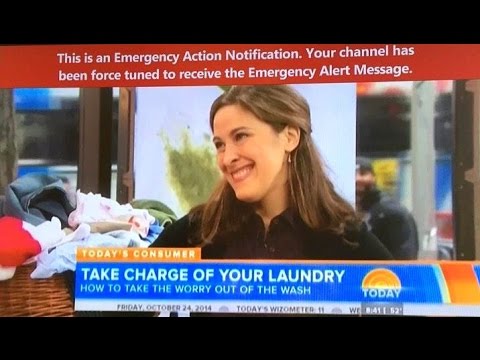 Weird "Emergency Alert" Interrupts TV Viewers Across America