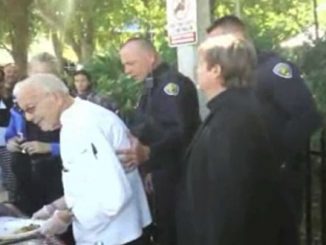 Ninety-year-old man faces jail for feeding homeless people