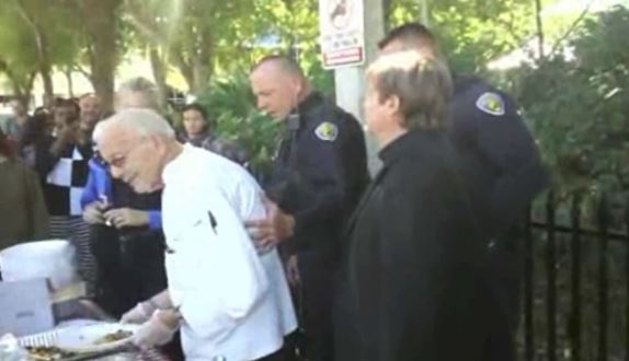 Ninety-year-old man faces jail for feeding homeless people