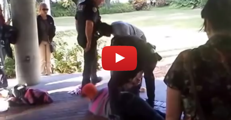 Florida Police Keeping You Safe from Evil People Who’d Dare to Feed the Homeless