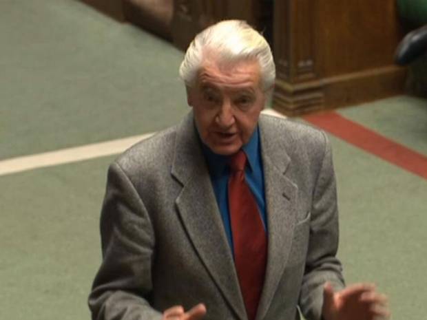 Labour's Dennis Skinner blasts UKIP's Mark Reckless in Commons