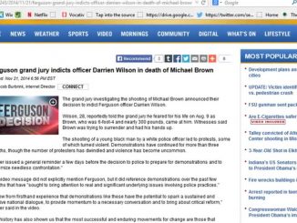 Darren Wilson Indicted? MSM Posted Story Claiming So