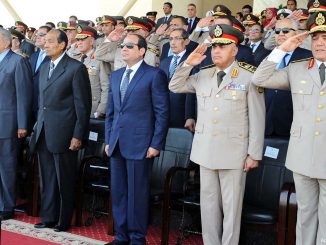 Egyptian president says his regime is ready to protect Israel