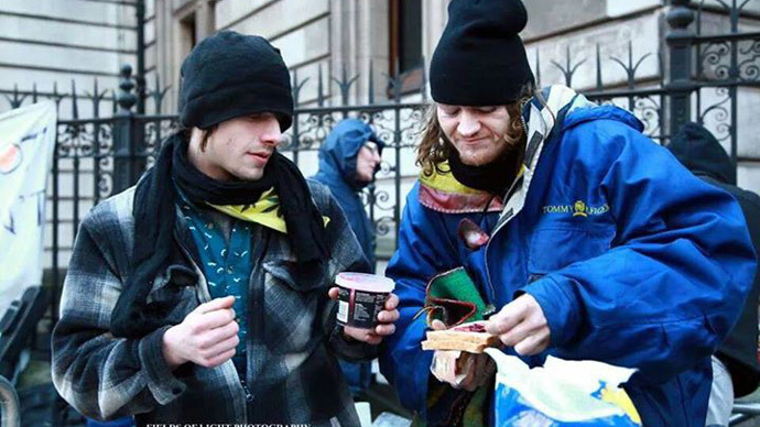 Police evict activists and dismantle soup kitchen for London homeless
