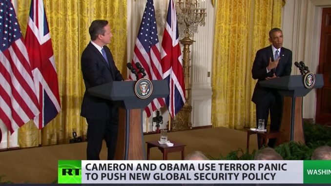 US and UK use terrorism panic to push global surveillance policy (Video)