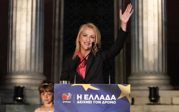 Greek election: Rena Dourou of Syriza poised to sweep away austerity