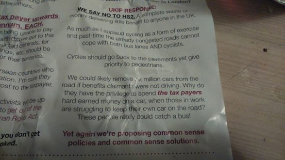 Ukip Candidate Wants To Ban Benefit Claimants From Driving