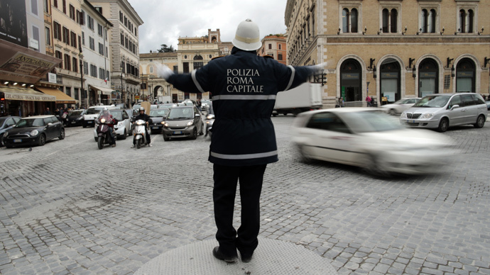 83% of Rome’s police call in sick on New Year Eve