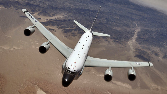 US spy plane fleeing Russian jet invaded Swedish airspace