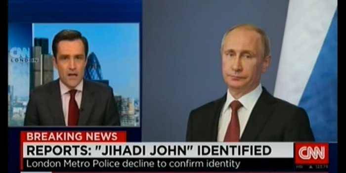 CNN confirm identity of Jihadi John.....Its President Putin! (Video)