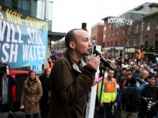 Arrests of Irish anti-austerity activists sparks London solidarity protest