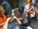 Police pepper-spray protesting students in Sydney