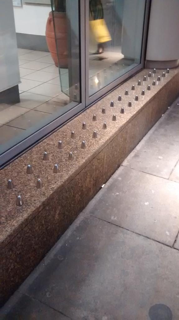 anti-homeless spikes