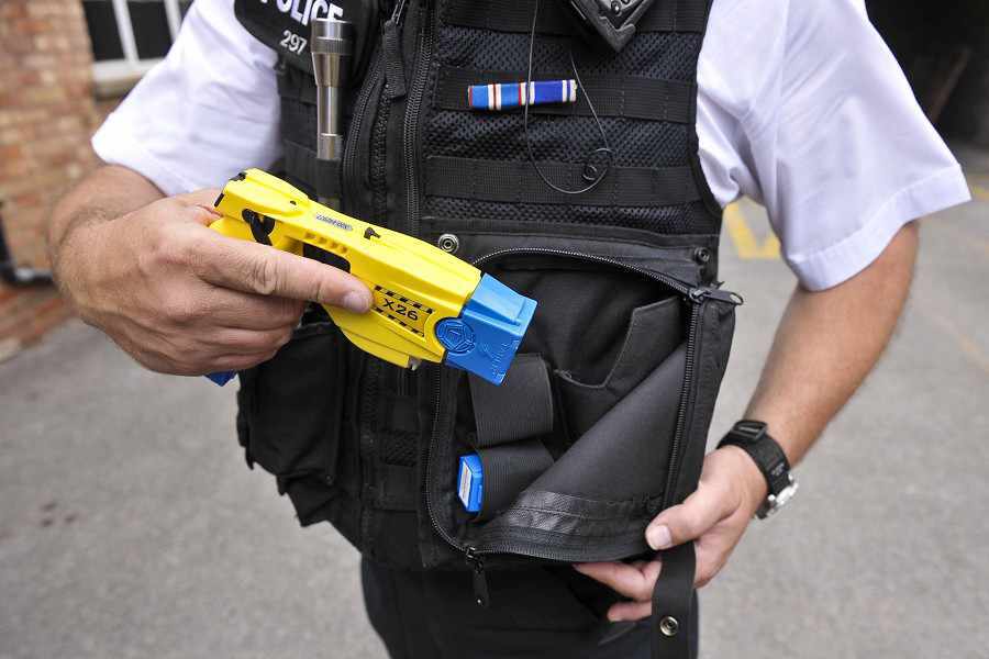 Taser stun guns