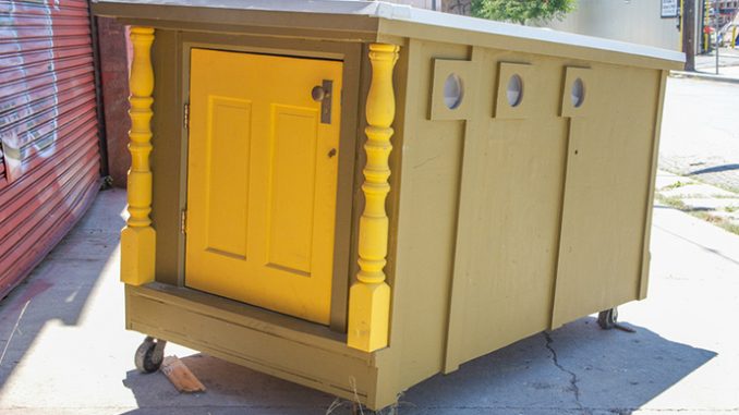 Artist Transforms Trash Into Tiny Homes For The Homeless