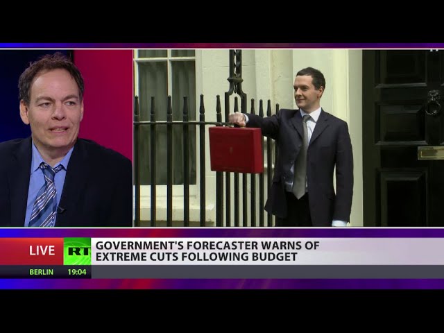 Max Keiser on UK Budget: Osborne on track to increase UK debt by 100% (Video)
