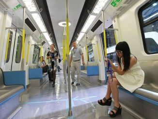China's first driverless train