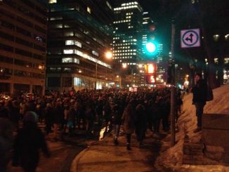 Canada: Tear Gas, Rubber Bullets As Police Disperse Students’ Anti-Austerity Rally