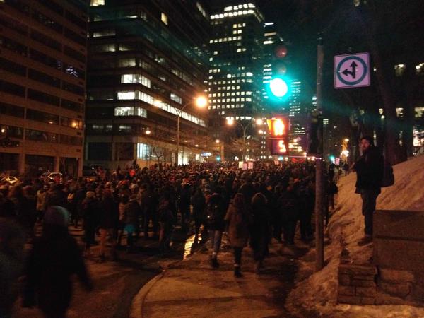 Canada: Tear Gas, Rubber Bullets As Police Disperse Students’ Anti-Austerity Rally