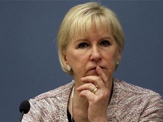 Sweden's Foreign Minister Margot Wallstorm