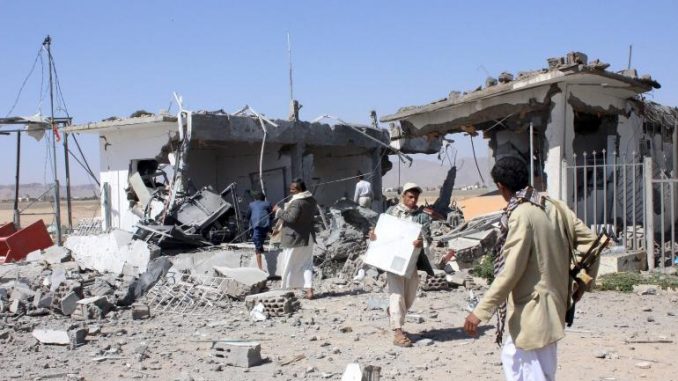 Several Dead As Airstrikes Hit Refugee Camp In Northern Yemen