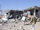 Several Dead As Airstrikes Hit Refugee Camp In Northern Yemen