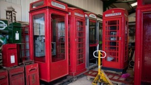 phone boxes_Old phone boxes wait for a makeover