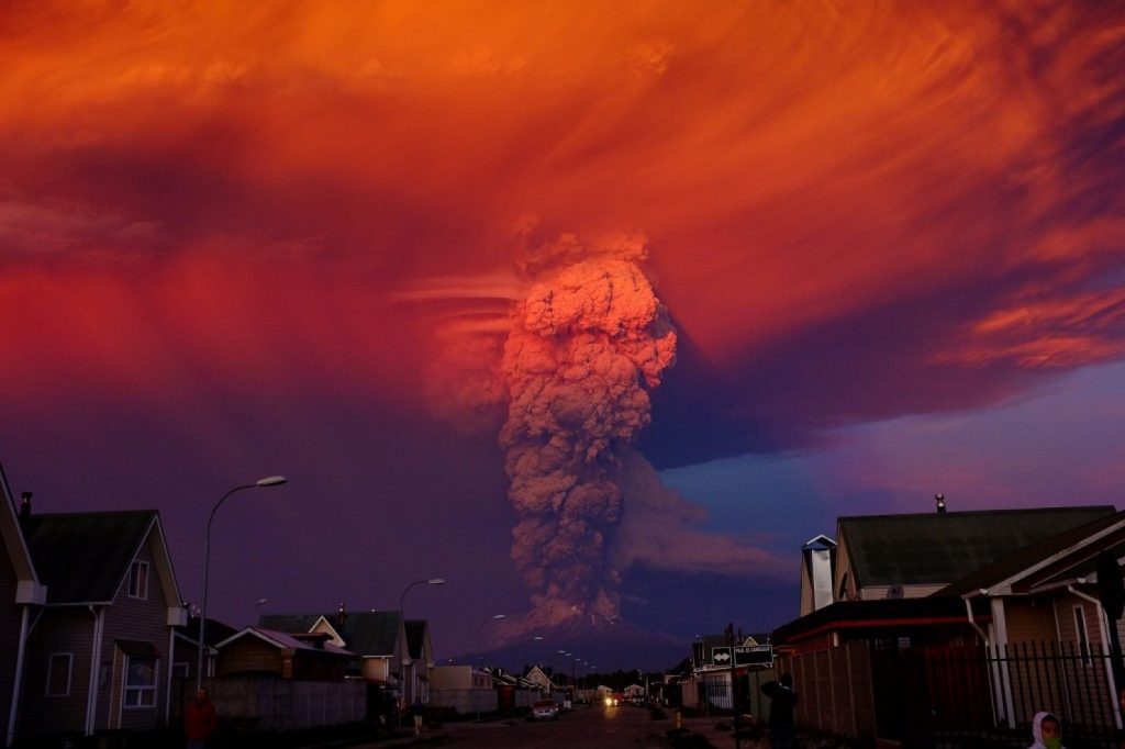 Red Alert As Calbuco Volcano Erupts Twice In Chile (Video)