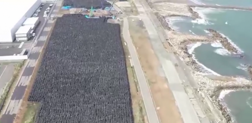 Video: Tons Of Fukushima Nuclear Waste Stored In Bags Near Ocean