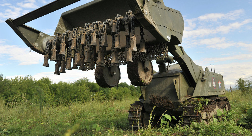 Russian combat robot
