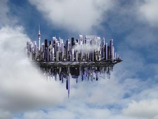 floating