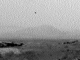 UFO Seen On Mars
