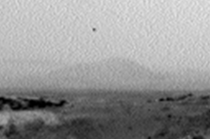 UFO Seen On Mars