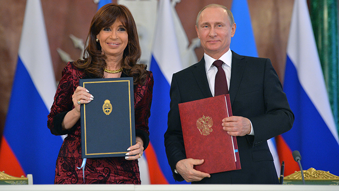 Russia And Argentina Sign Energy Deals