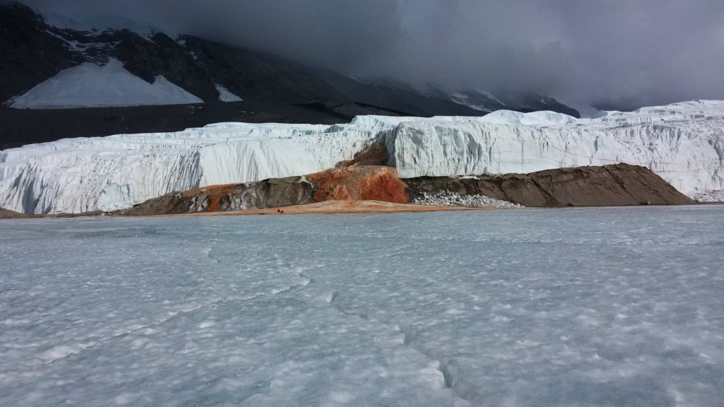 Blood falla, Antarctica