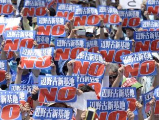 Thousands Protest Against Foreign Military Presence In Japan