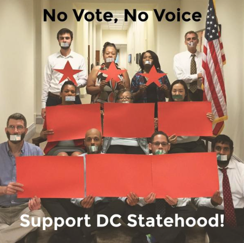DC Statehood supporters - the 51st state
