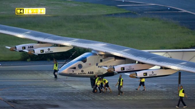 solar powered plane