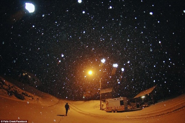 Snow in Australia