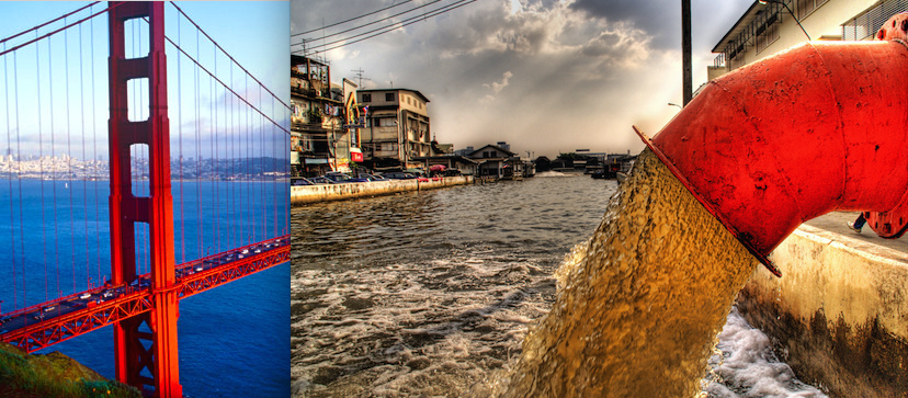 San Francisco's sewage