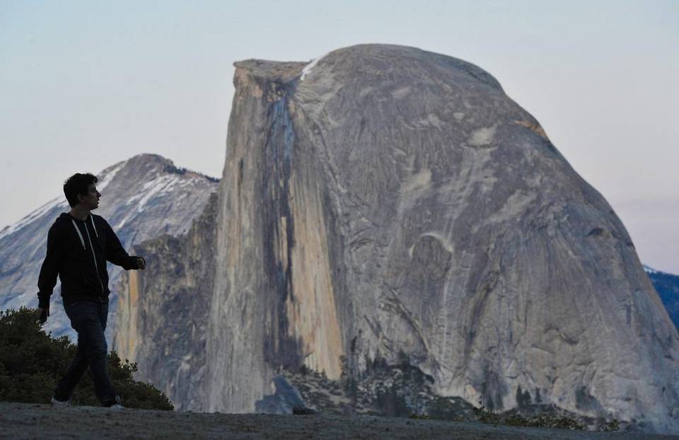 half dome rock