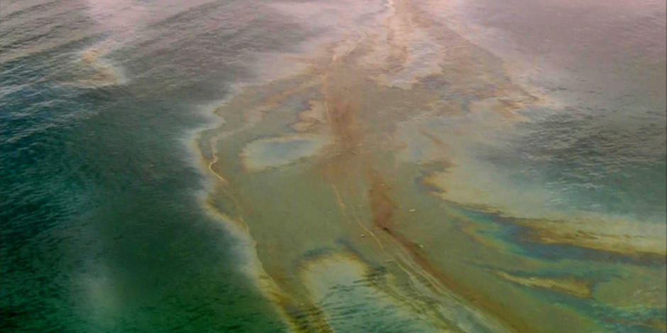 oil slick california