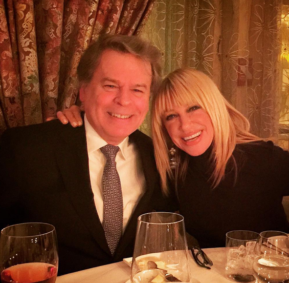 Actress Suzanne Somers and Dr Nicholas Gonzalez