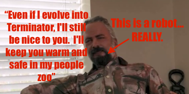 robot - Android Dick - Human Zoo