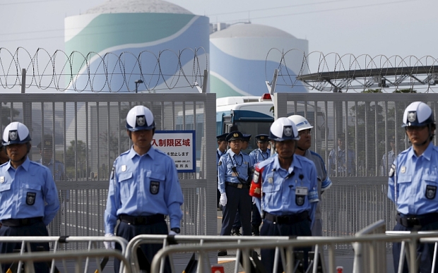 Fukushima nuclear power plant restarts
