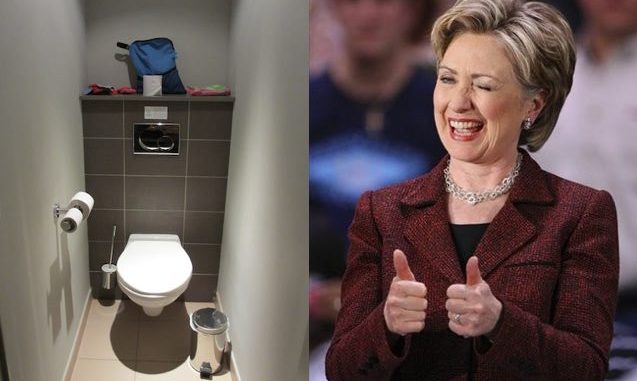 An IT firm have revealed that Hillary Clinton stored the server containing top secret government emails in her home bathroom whilst she was Secretary of State