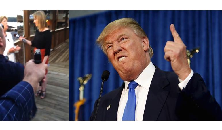 Trump speaks out on TV shooting saying that guns are not to blame