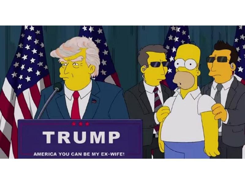 The Simpsons predicted Donald Trump would become President in a 2000 episode