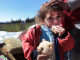 Syrian refugee crisis - Syrian refugees - small child - little Syrian girl with toy bear